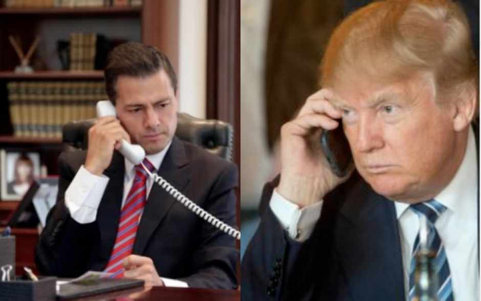 Trump y Pe&ntilde;a Nieto hablaron por tel&eacute;fono. (Foto: Archivo/Soy502)