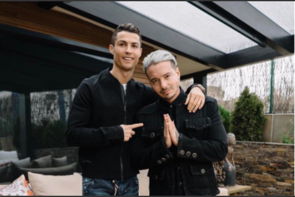 El m&uacute;sico urbano y CR7 hacen una mezcla explosiva. (Foto: Instagram)
