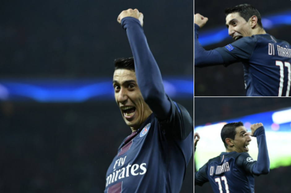 Di Mar&iacute;a fue figura del PSG en la goleada al Barcelona. (Foto: AFP)