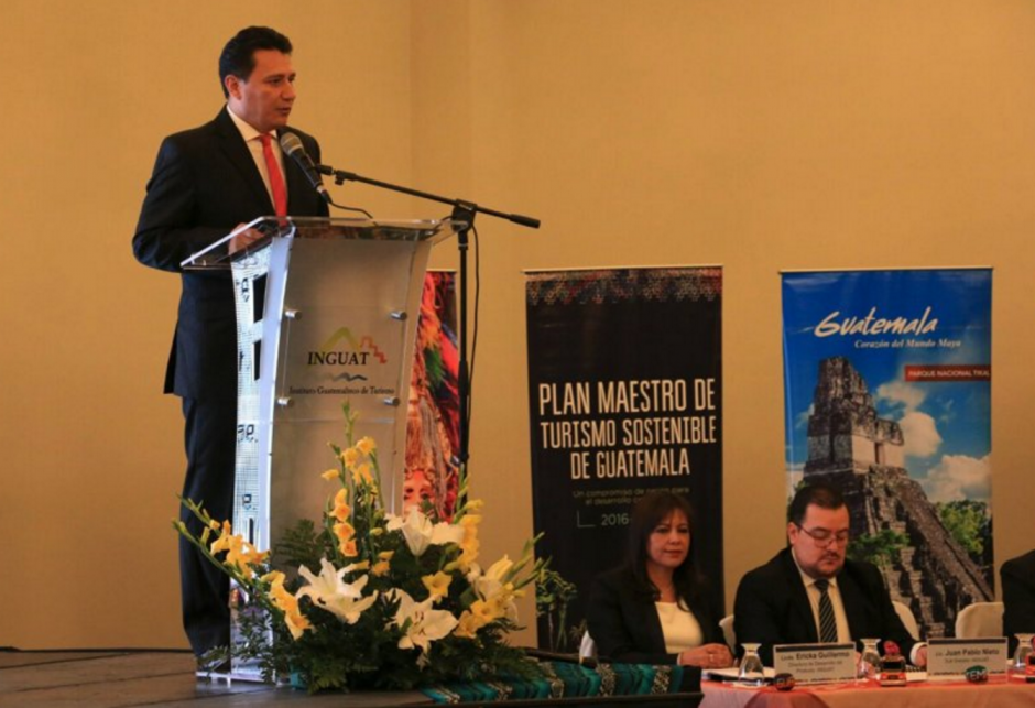 El director del Inguat presentó los planes para 2017. (Foto: Soy502)&nbsp;