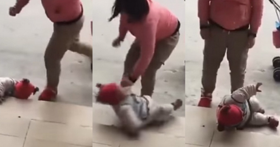 El video muestra la crueldad de la mujer con su peque&ntilde;a hija. (Foto: RT)&nbsp;