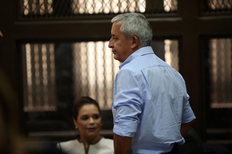 El exmandatario Otto Pérez Molina continúa defendiendo el contrato con TCQ.  (Foto: Wilder López/Soy502)