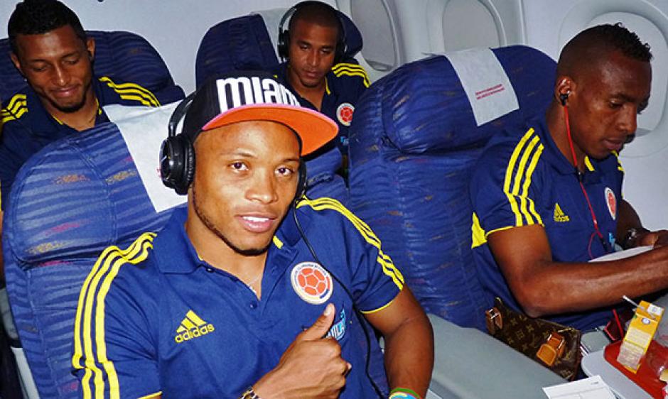 Jugadores de la Selecci&oacute;n Colombia arribaron a Buenos Aires, Argentina. (Foto: Deporte Espectacular)