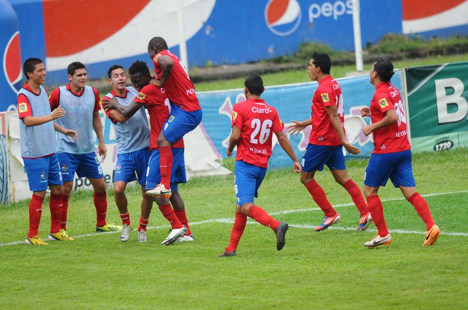 El gol fue anotado por Marvin &Aacute;vila. (Foto: Nuesto Diario)&nbsp;