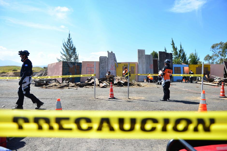 El simulacro forma parte de las actividades de conmemoraci&oacute;n de 39 a&ntilde;os del terremoto del 04 de febrero de 1976 donde hubo al menos 23 mil personas fallecidas. (Foto: Jes&uacute;s Alfonso/Soy502)