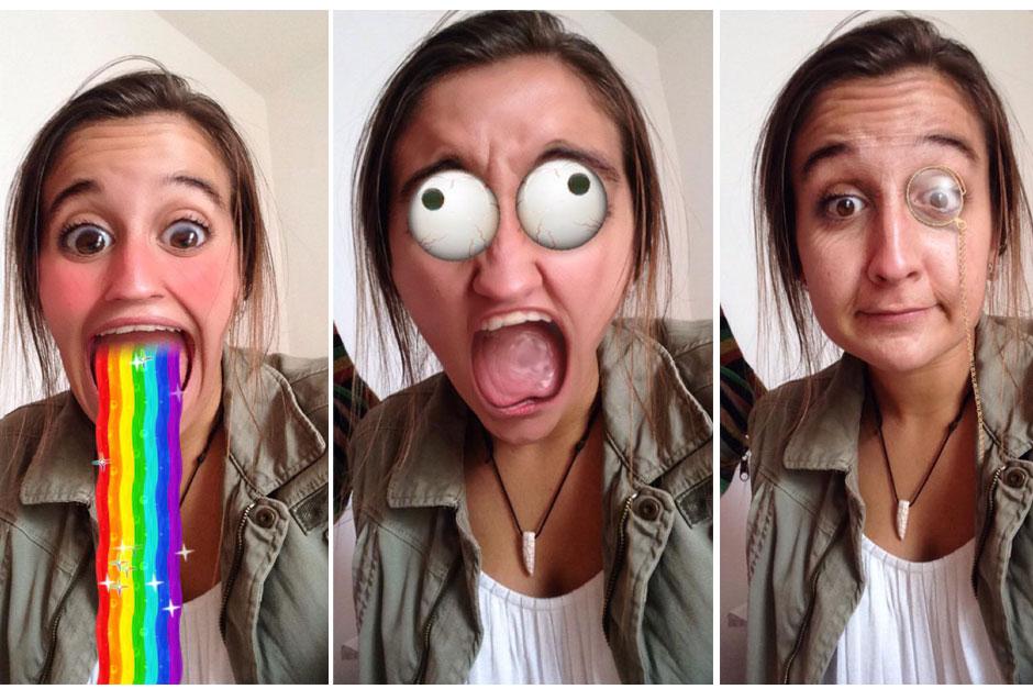 Snapchat lanza nueva herramienta para editar las fotografías. (Foto: Twitter/&nbsp;@PaulysPena)