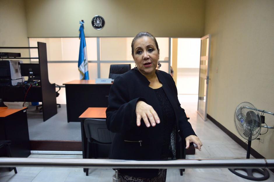 Blanca Stalling lleg&oacute; de nuevo a Tribunales. (Foto: Jes&uacute;s Alfonso/Soy502) 
