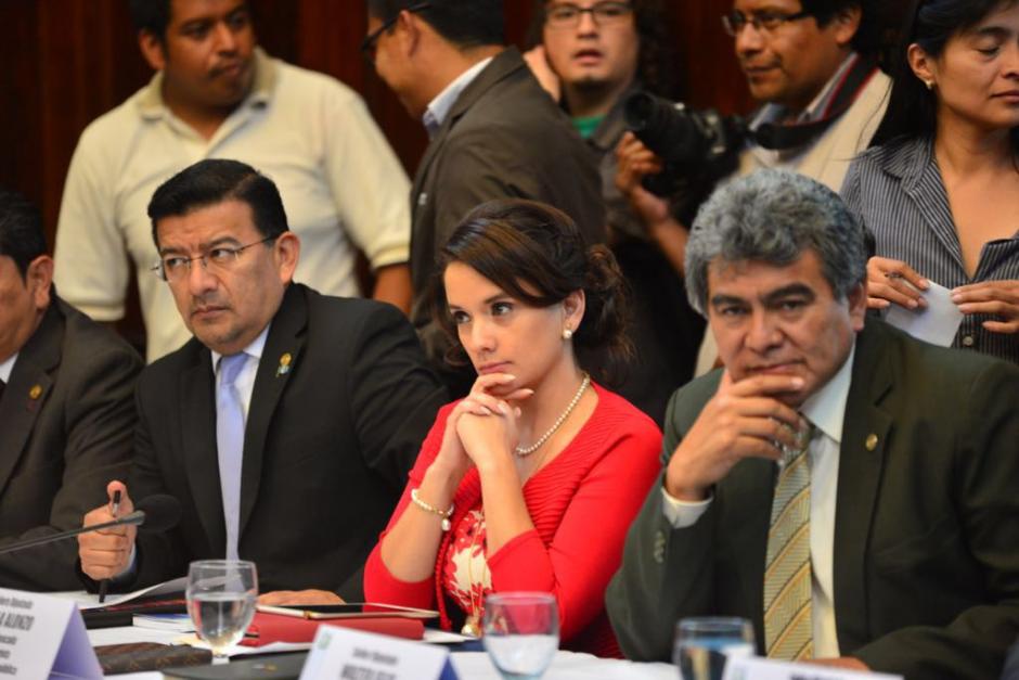 Solo dos diputados quedan en el Partido Patriota y hoy vieron a los jefes de la CICIG y el MP. (Foto: Jes&uacute;s Alfonso/Soy502)