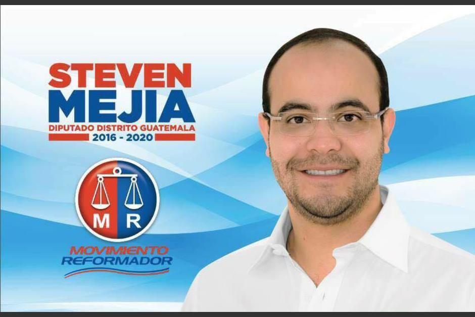 Mejía ocupó la tercera casilla del listado distrital. (Foto: Santiago Palomo Vila/Facebook)