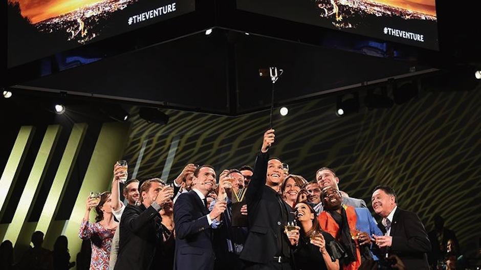 La premiaci&oacute;n de The Venture fue emocionante. (Foto: The Venture)