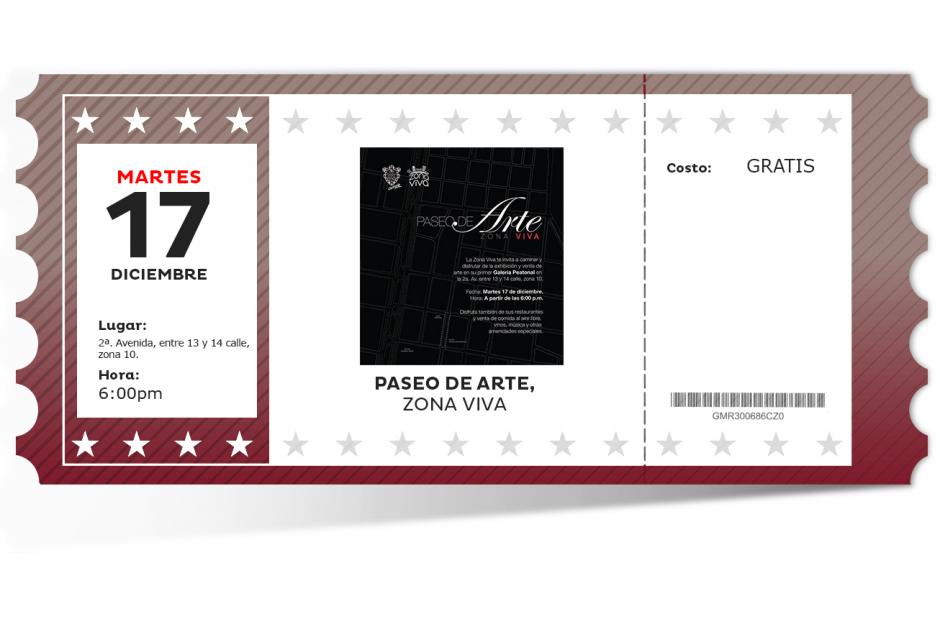 La ciudad celebra su primer "Paseo del Arte" en la zona Viva. (Dise&ntilde;o: Javier Marroqu&iacute;n/Soy502)&nbsp;