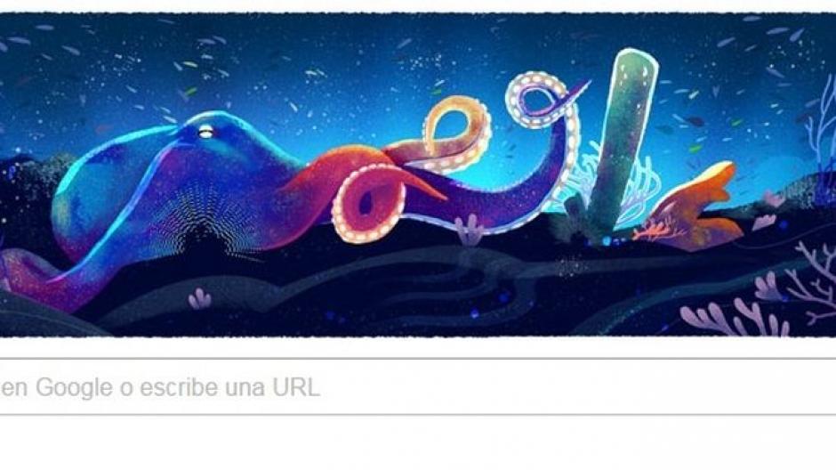 Google celebra el D&iacute;a de la Tierra con un colorido "Doodle". (Foto: Google/Doodle)