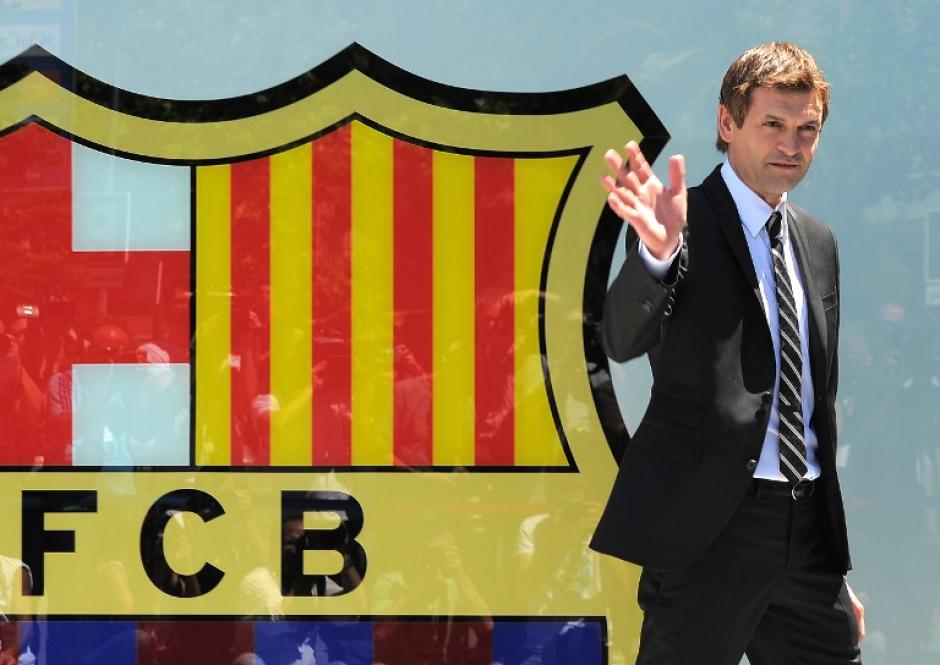 Tito Vilanova siempre estuvo al Club de F&uacute;tbol Barcelona. Este 25 de mayo muri&oacute; luego de una larga convalecencia; esta serie de im&aacute;genes muestra parte de su trabajo en el Barcelona. (Foto: AFP)