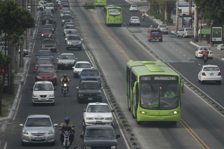 Transmetro cuenta con cuatro líneas de transporte. (Foto: Archivo/Soy502)