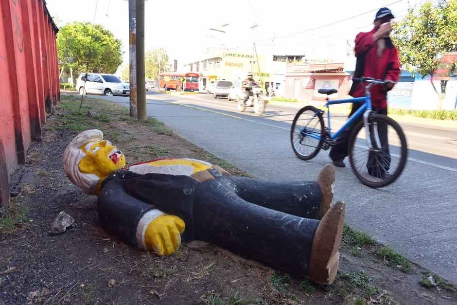 La figura fue parte de una exposici&oacute;n en agosto pasado. (Foto: Jes&uacute;s Alfonso/Soy502) 
