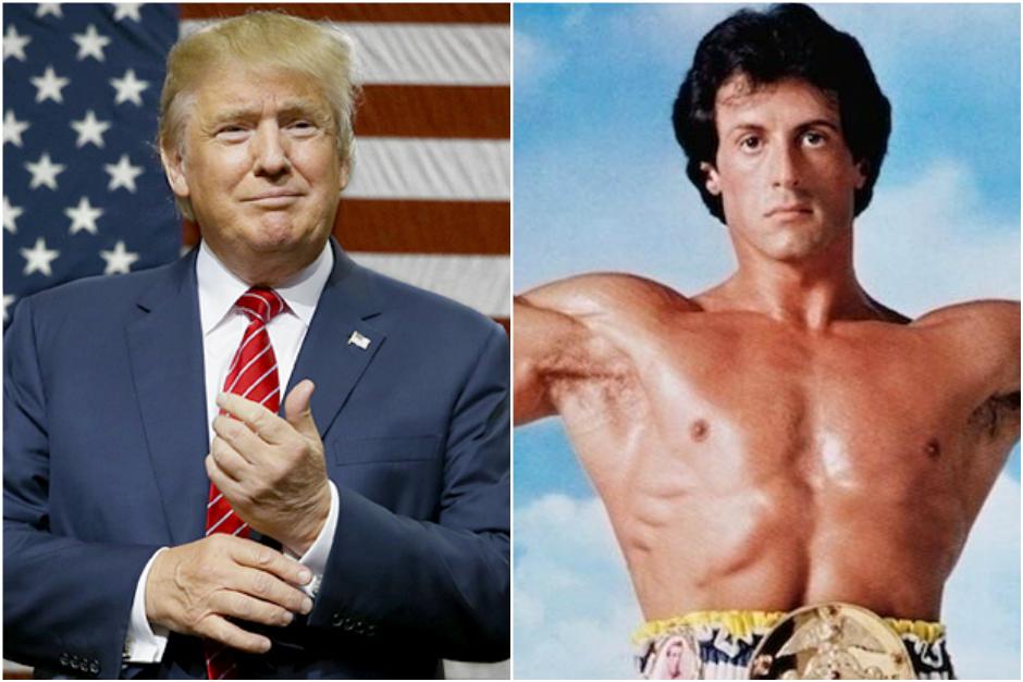 Donald Trump habr&iacute;a ofrecido un puesto a Sylvester Stallone. (Foto: Hoy y Philly)