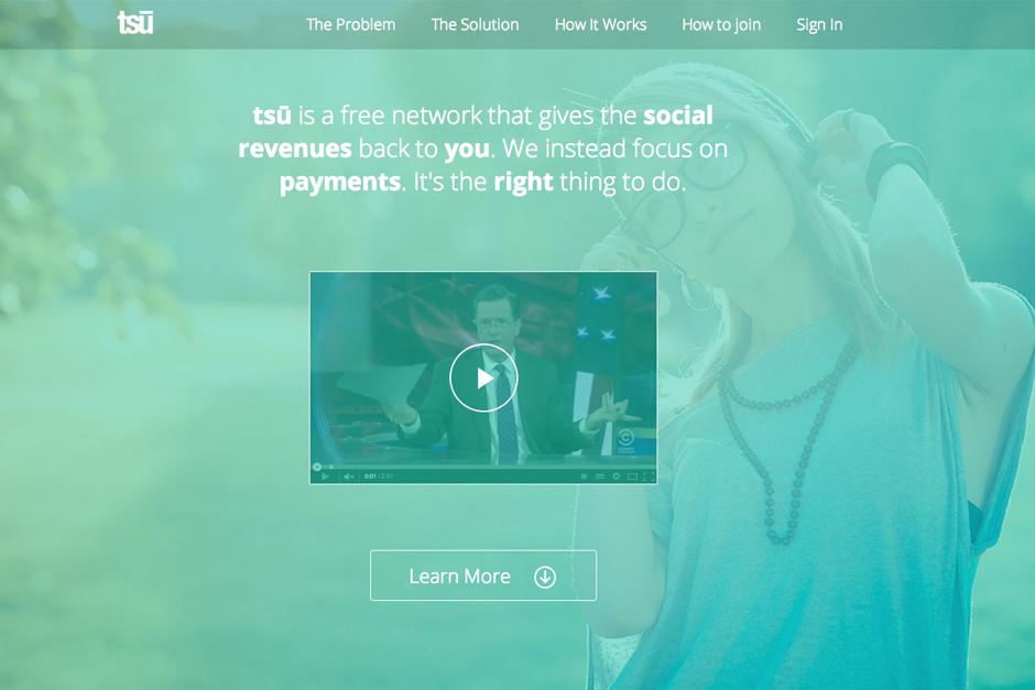 Tsu es una red social que busca beneficiar a sus usuarios.