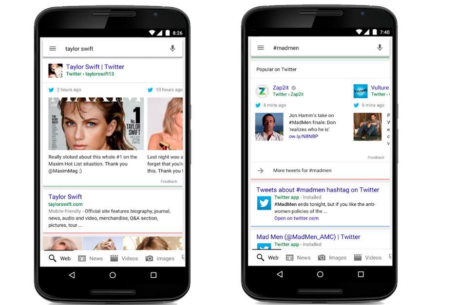 Google se une a Twitter para mostrar en su buscador tuits en tiempo real. (Foto: Twitter)
