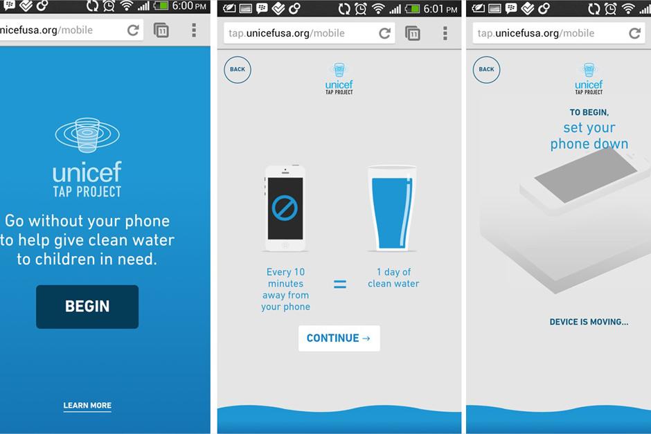 El "UNICEF Tap Project" podr&iacute;a llevar agua potable a miles de personas en el mundo con tu ayuda.