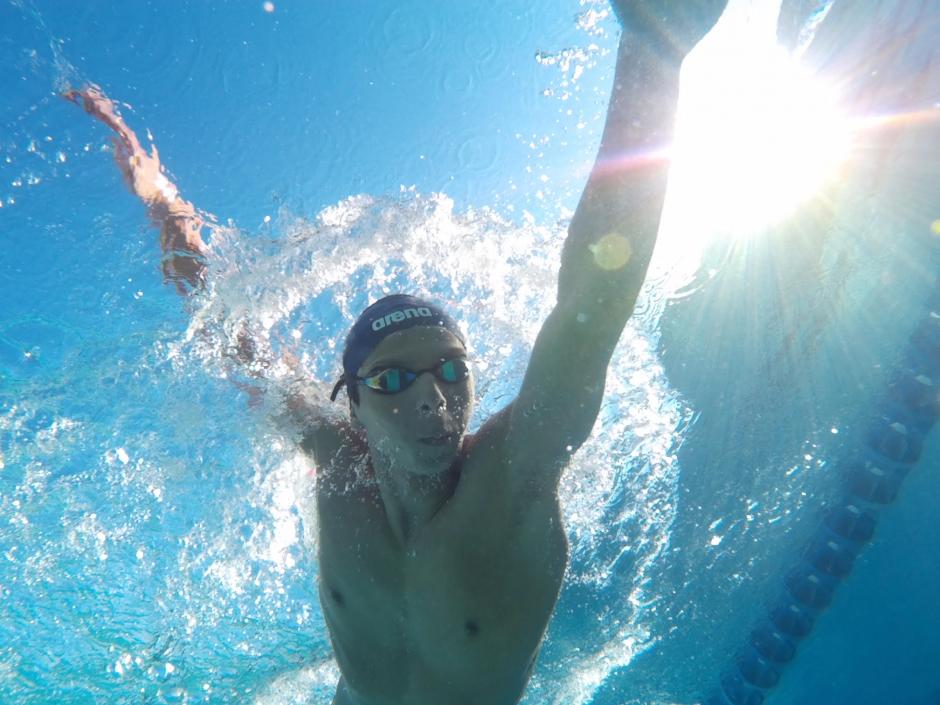Luis Carlos Mart&iacute;nez fue medallista en los Juegos Centroamericanos y del Caribe, en Veracruz. Tambi&eacute;n particip&oacute; en Toronto 2015. Ahora est&aacute; clasificado con marca A para los Juegos Ol&iacute;mpicos de R&iacute;o 2016, en agosto pr&oacute;ximo.&nbsp;(Foto: Diego Galiano/Nuestro Diario)