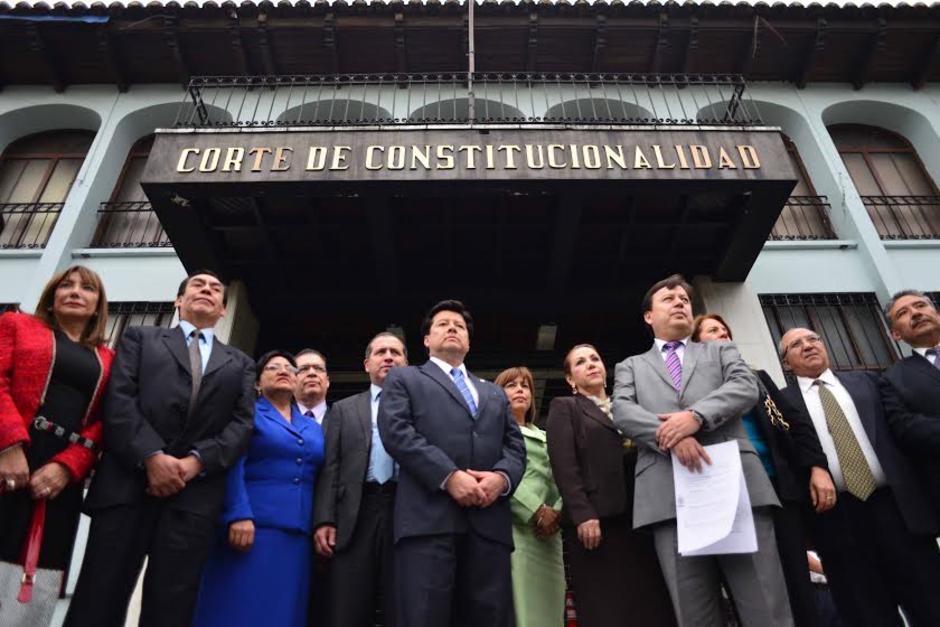 Los trece magistrados de la CSJ serán juramentados el lunes para un período de cinco años que concluye en 2019. (Foto: Archivo/Soy502)