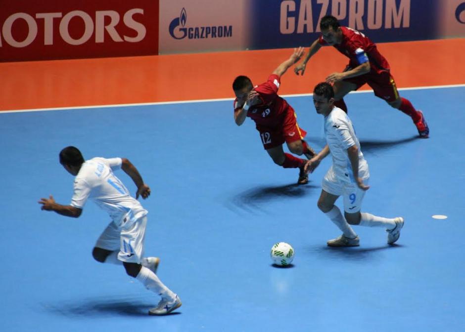 Guatemala debut&oacute; en el Mundial de Futsal Colombia 2016. (Foto:Fedefut)