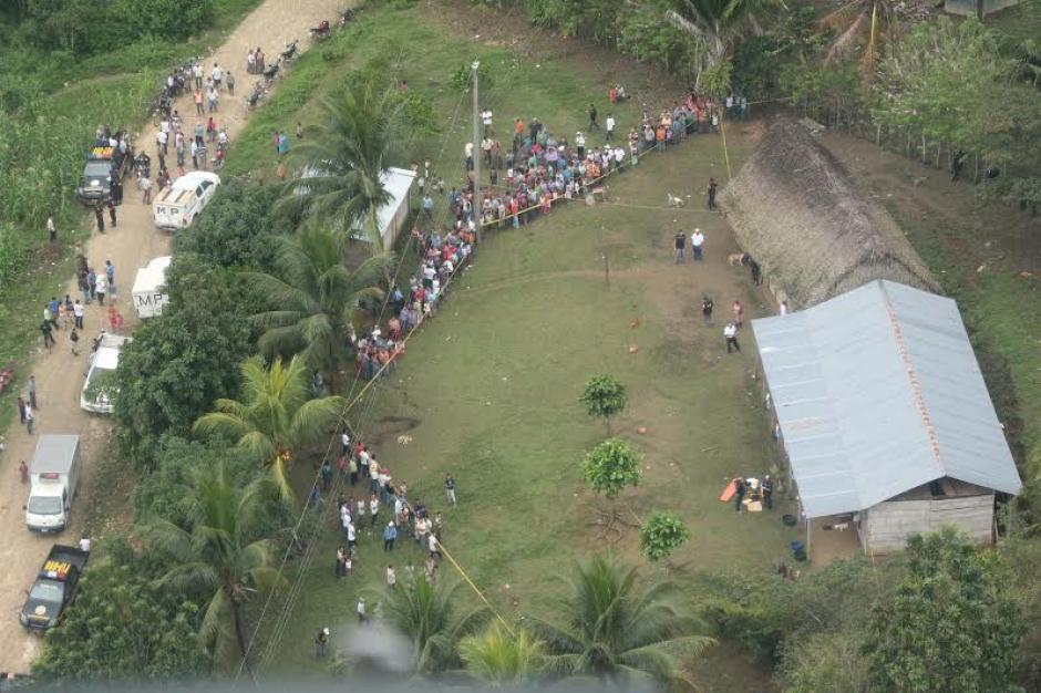 La matanza en San Luis Pet&eacute;n, conmovi&oacute; a la poblaci&oacute;n que atribuy&oacute; el hecho a grupos de narcotr&aacute;fico. (Foto:Mingob)