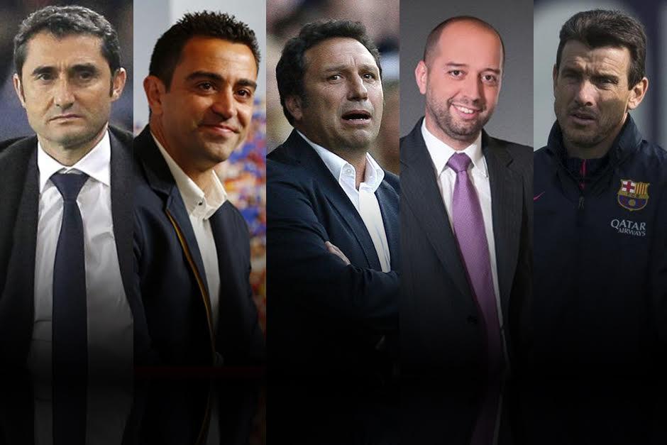 Ellos son los candidatos para dirigir al FC Barcelona cuando Luis Enrique se marche. (Foto: Soy502)