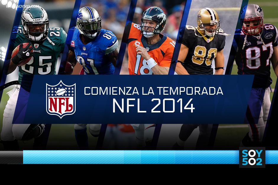 Ellos ser&aacute;n algunas de las figuras a seguir en la nueva temporada de la NFL 2014 - 2015. (Dise&ntilde;o: Javier Marroqu&iacute;n/Soy502)