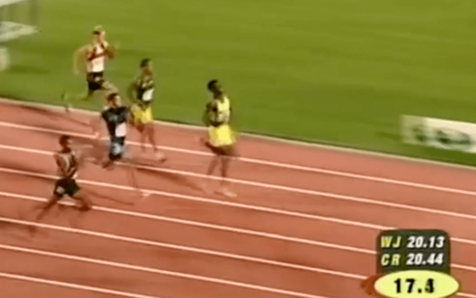 El velocista ya ganaba competencias cuando ten&iacute;a 15 a&ntilde;os. (Foto: captura de pantalla)