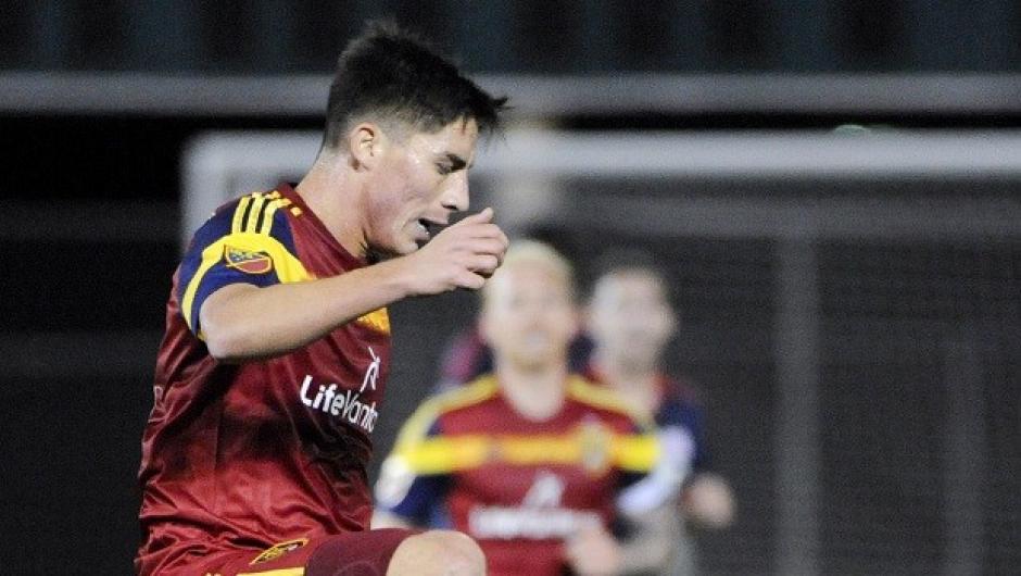 El&iacute;as est&aacute; a la espera de su visa de trabajo para poder debutar el pr&oacute;ximo s&aacute;bado 7 de marzo. (Foto: Real Salt Lake)