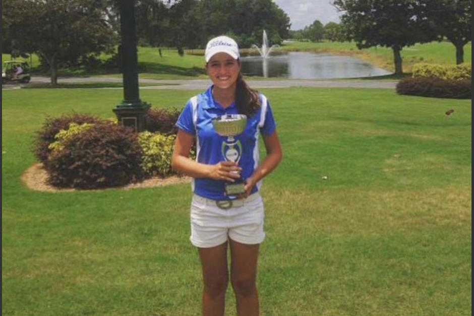 La golfista guatemalteca Valeria Mendiz&aacute;bal domina el Disney Junior Classic 2016. (Foto: Asogolf)
