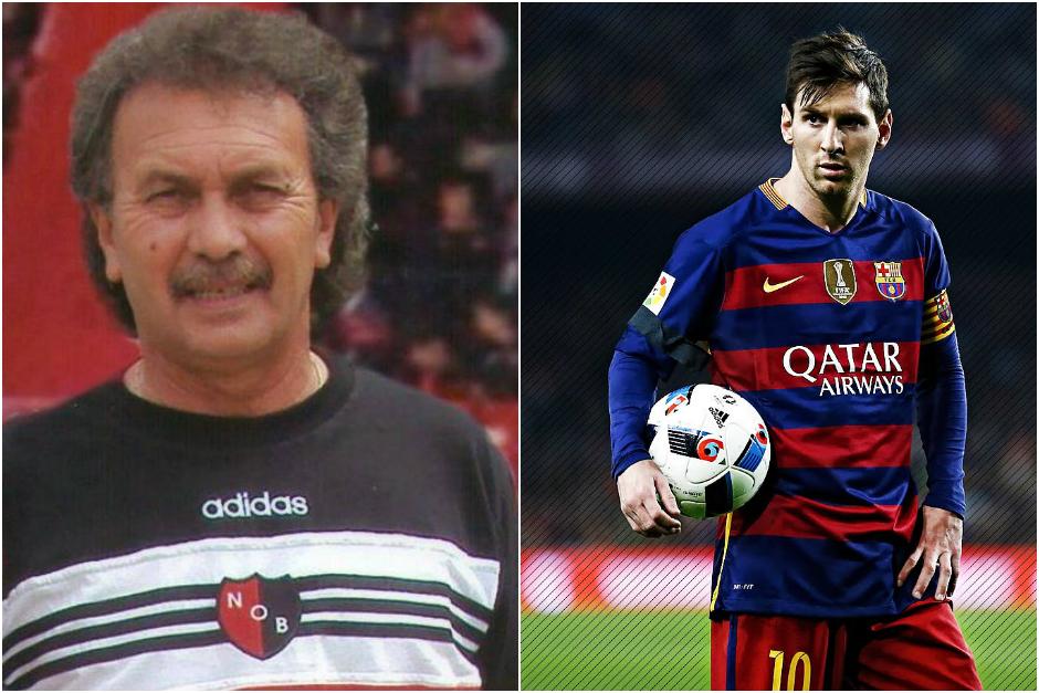 Ernesto Vecchio le dio la oportunidad a Messi de jugar para Newell's. (Foto: Infobae)