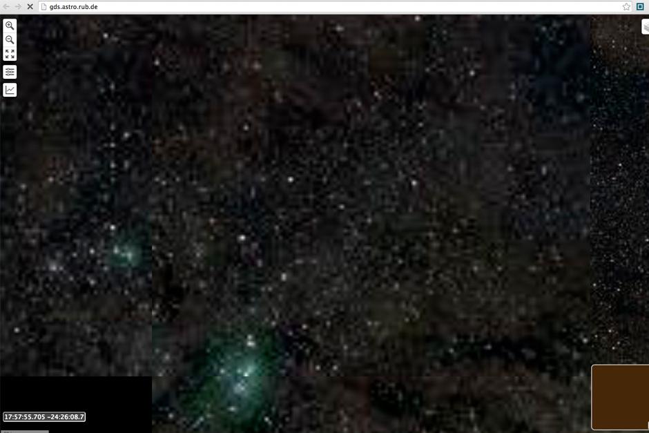 Un equipo de investigadores de la Universidad alemana de Bochum (este), dirigidos por el profesor Rolf Chini, ha recopilado las im&aacute;genes y creado una herramienta. (Foto: gds.astro.rub.de)