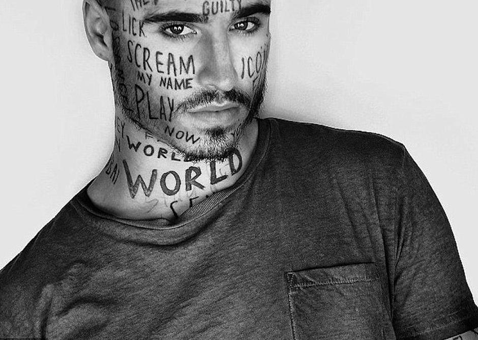 Vin Los es un chico canadiense que sue&ntilde;a con ser modelo, para lograrlo tom&oacute; una loca determinaci&oacute;n: tatuarse el rostro. (Foto: Vin Los oficial)&nbsp;