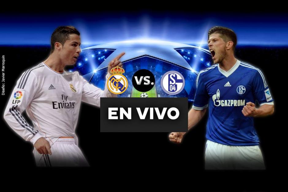 Real Madrid y Schalke 04 definen la serie de los octavos de final de la UEFA Champions League. (Arte: Javier Marroqu&iacute;n/ Soy502)
