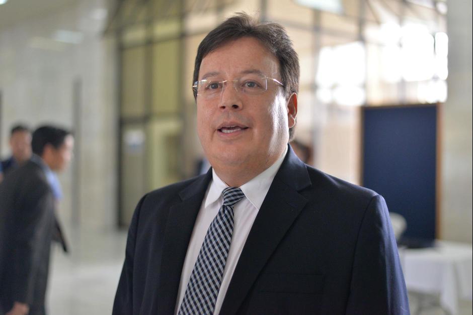 El magistrado Vladimir Aguilar está vinculado con el caso TCQ. (Foto: Wilder López/Soy502)