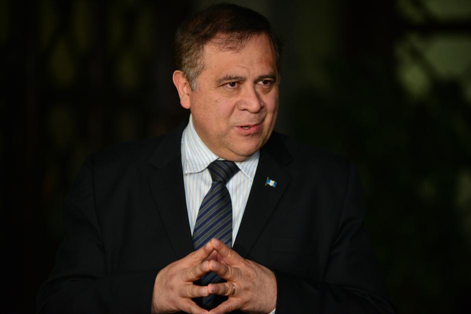 El exministro de Economía durante el gobierno de Álvaro Colom, Luis Velásquez, anunció el Censo Poblacional que se realizará en 2017. (Foto: Wilder López/ Soy502)