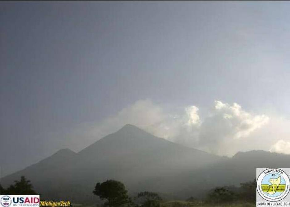 El volc&aacute;n de Fuego ha regresado a la normalidad, la erupci&oacute;n finaliz&oacute; despu&eacute;s de unas 22 horas de actividad. (Foto: Insivumeh)