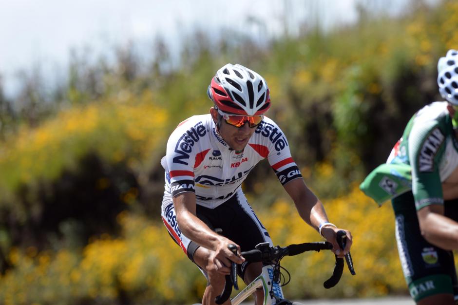 El costarricense Rom&aacute;n Villalobos entrar&aacute; a la &uacute;ltima etapa de la Vuelta a Guatemala como l&iacute;der de la clasificaci&oacute;n general. (Foto: Diego Galiano/Nuestro Diario)