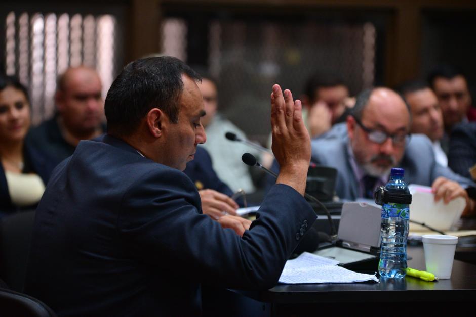 El Ministerio P&uacute;blico solicit&oacute; que Byron Lima y dem&aacute;s implicados en la red de corrupci&oacute;n del Sistema Penitenciario enfrenten proceso. (Foto: Wilder L&oacute;pez/Soy502)