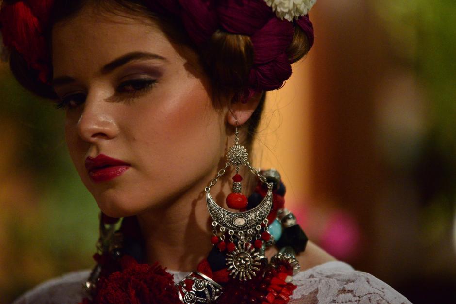 Pieza de la colecci&oacute;n "Frida", del dise&ntilde;ador guatemalteco Edgar Navarro. (Foto: Soy502/Wilder L&oacute;pez)