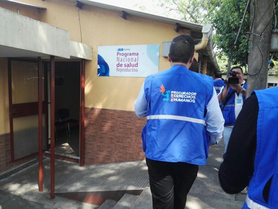 La Procuradur&iacute;a de los Derechos Humanos realiz&oacute; una verificaci&oacute;n de la Direcci&oacute;n de Programas del Ministerio de Salud. Foto: PDH)