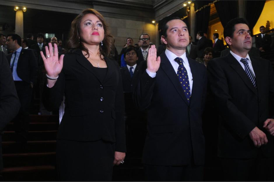 El Congreso juramentó este jueves a dos nuevos diputados. (Foto: Alejandro Balán/Soy502)