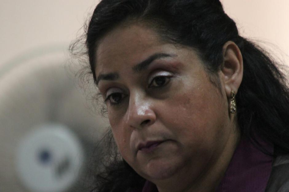 El juicio contra la jueza Jisela Reinoso continu&oacute; este martes. (Foto: Alejandro Bal&aacute;m /Soy502)