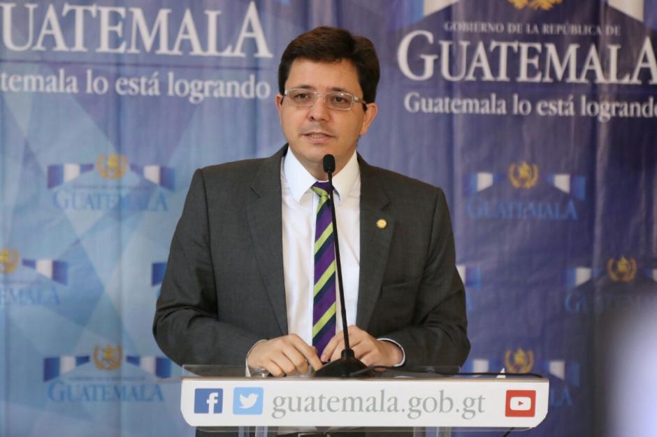 El Ministro de Finanzas Julio H&eacute;ctor Estrada se&ntilde;al&oacute; los problemas que recibieron con la presentaci&oacute;n de la reforma. (Foto: Alejandro Bal&aacute;n/Soy502)