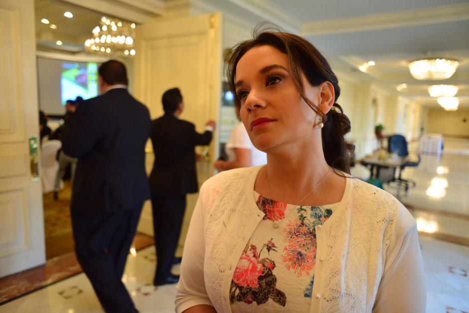 La diputada se aferra a ser líder de la bancada del Partido Patriota. (Foto: Jesús Alfonso/Soy502)