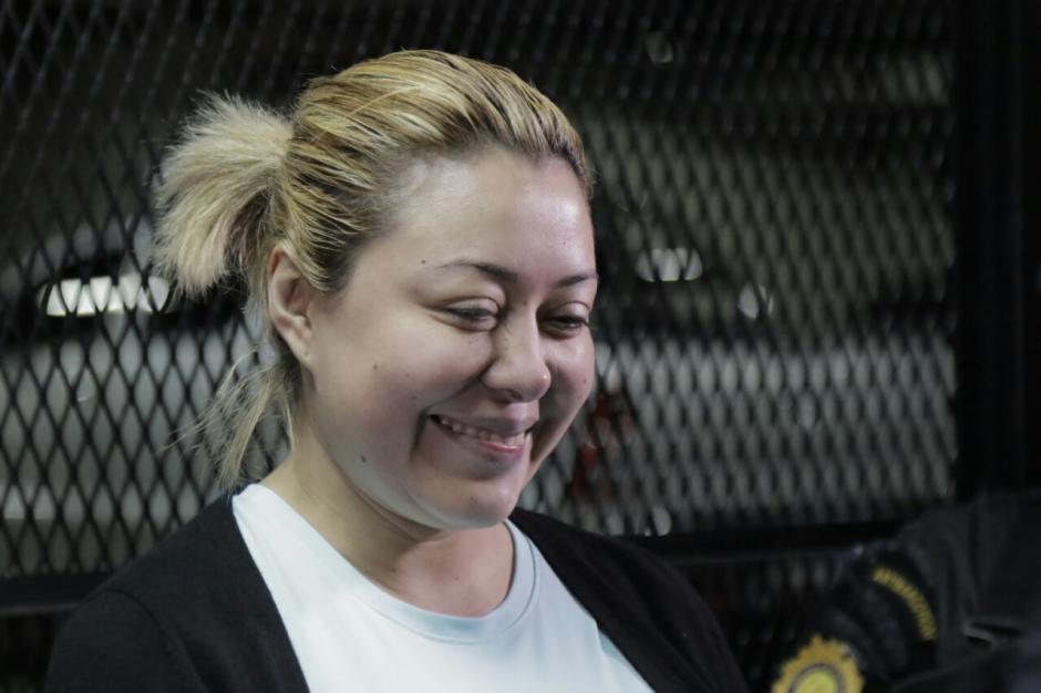 Emilenne Mazariegos, exdiputada del Partido Patriota, fue arrestada este mi&eacute;rcoles. (Foto: Alejandro Bal&aacute;n/Soy502)