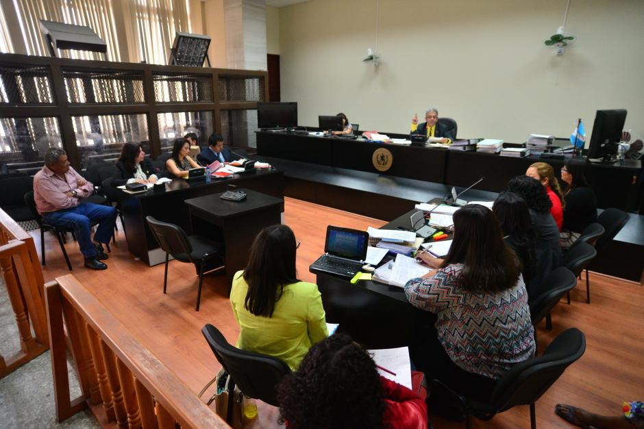 La audiencia se llevó este unes en la Torre de Tribunales. (Foto Wilder López/Soy502)