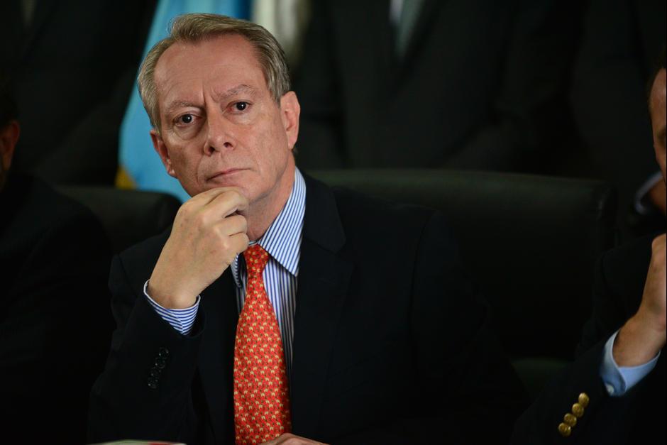 En su última aparición, el pasado viernes, Jorge Briz en nombre de la patronal guatemalteca exigió la marcha de Pérez Molina de su cargo. (Foto: Wilder López/Soy502)